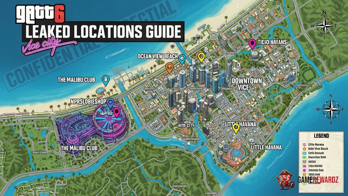 GTA 6 Leaked Locations Guide